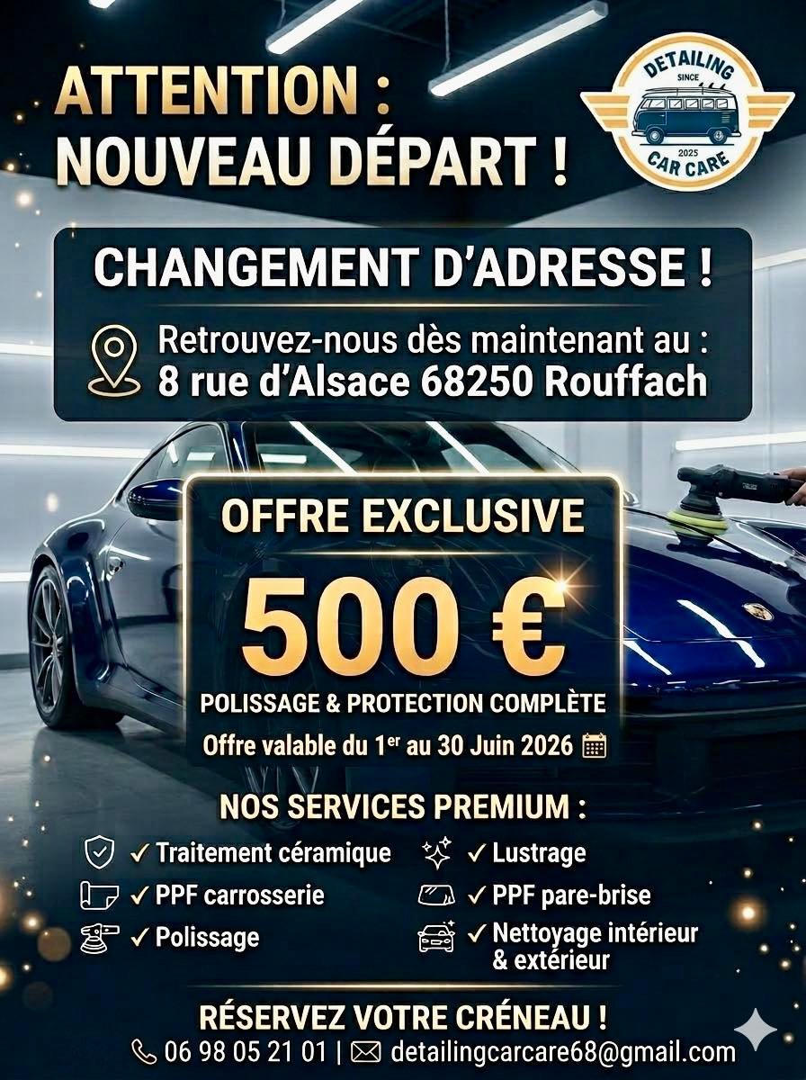 Detailing Car Care Rouffach